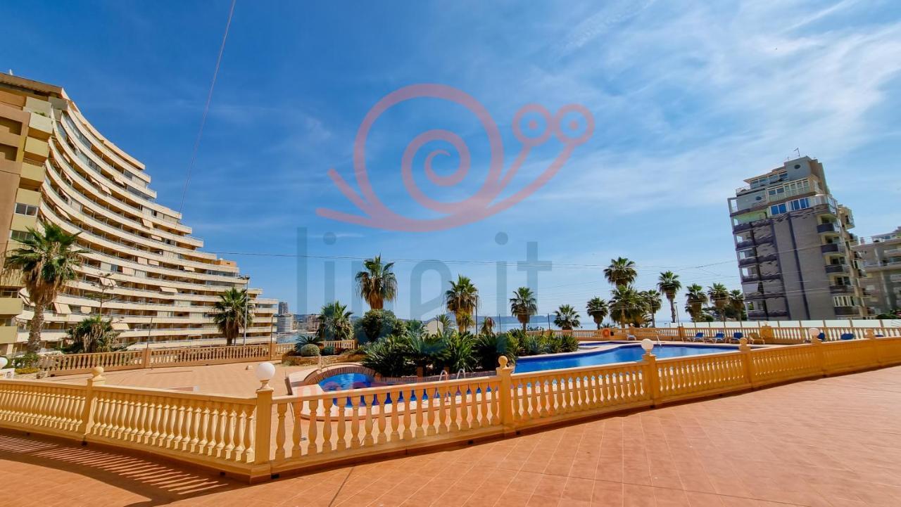 Apartamento Fossa. Primera Linea De Playa. Calpe. Live It Costablanca Apartment Luaran gambar