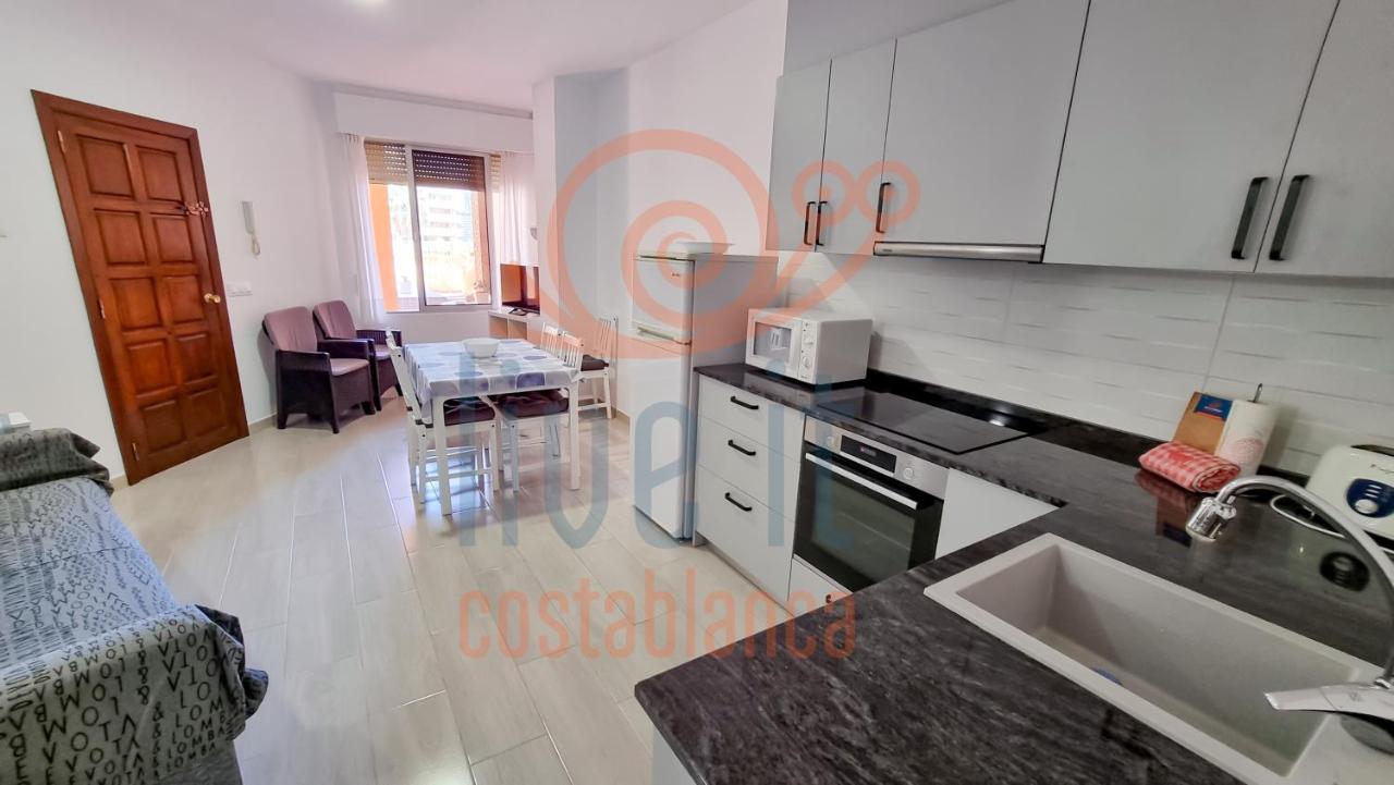 Apartamento Fossa. Primera Linea De Playa. Calpe. Live It Costablanca Apartment Luaran gambar
