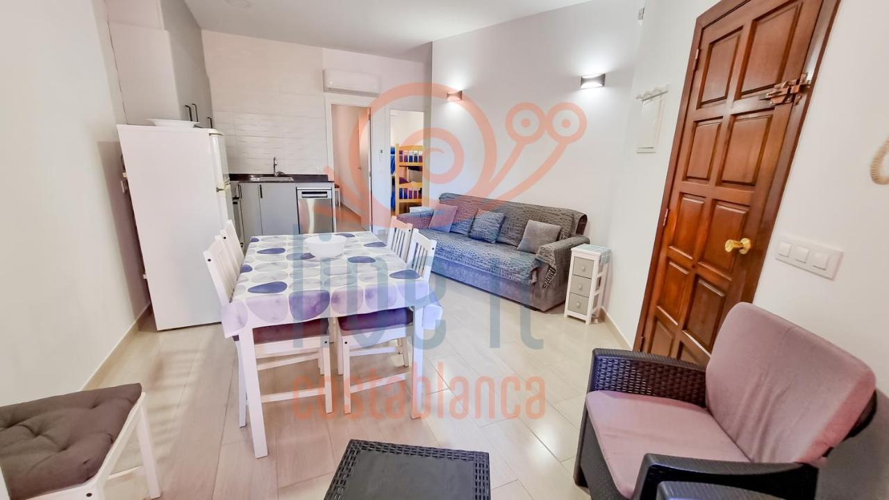 Apartamento Fossa. Primera Linea De Playa. Calpe. Live It Costablanca Apartment Luaran gambar