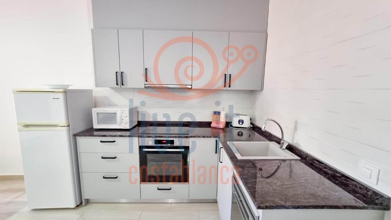 Apartamento Fossa. Primera Linea De Playa. Calpe. Live It Costablanca Apartment Luaran gambar