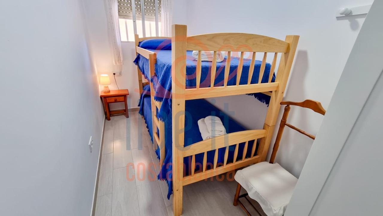 Apartamento Fossa. Primera Linea De Playa. Calpe. Live It Costablanca Apartment Luaran gambar